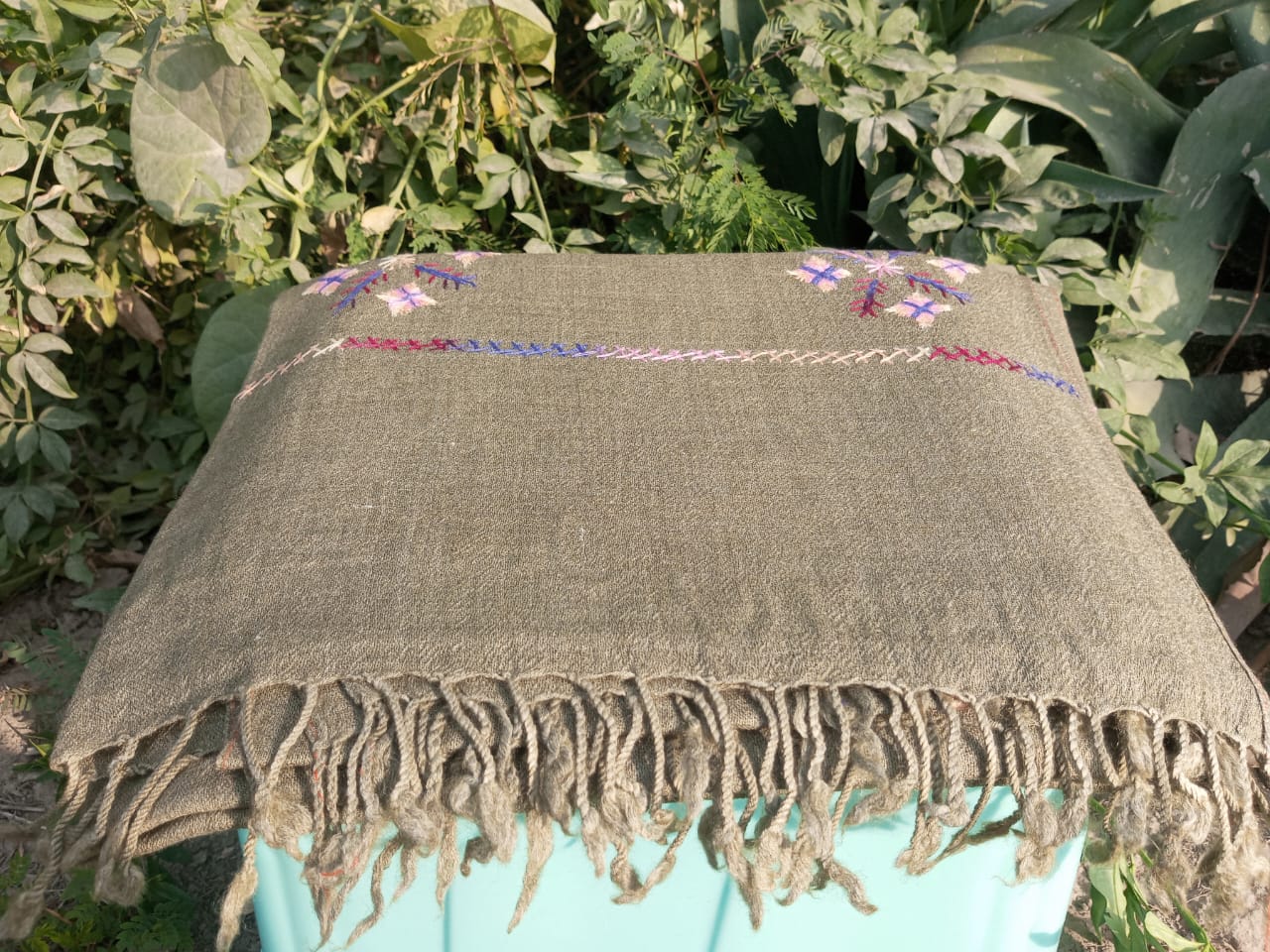 Pashmina GRAY  ladies SHAWL