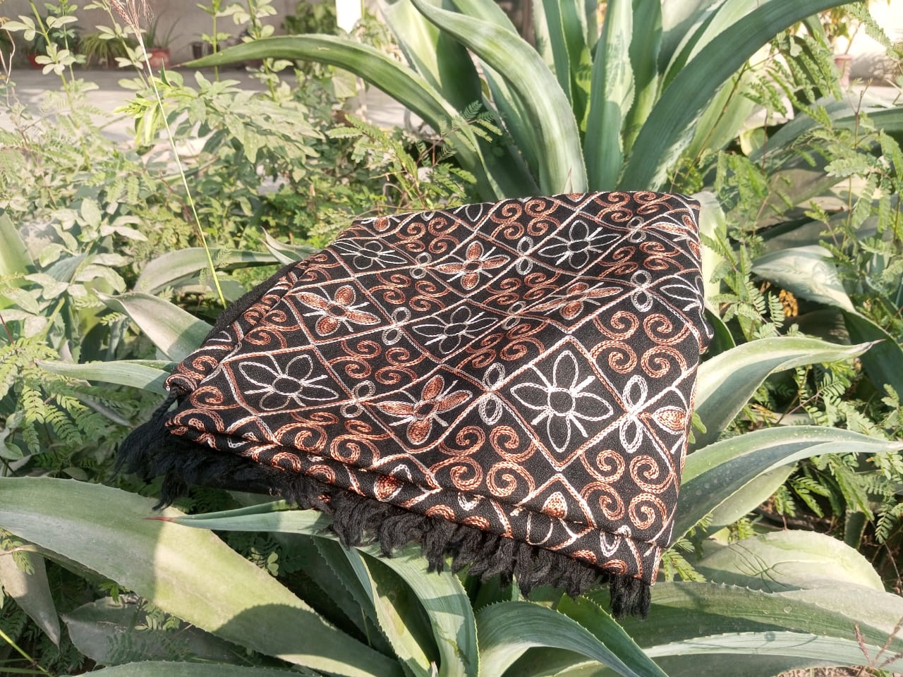 PASHMINA BLACK LADIES SHAWL