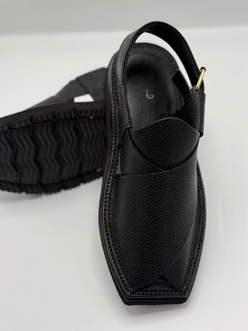 Air Kaptan Black Dotted (Medicated Sole)