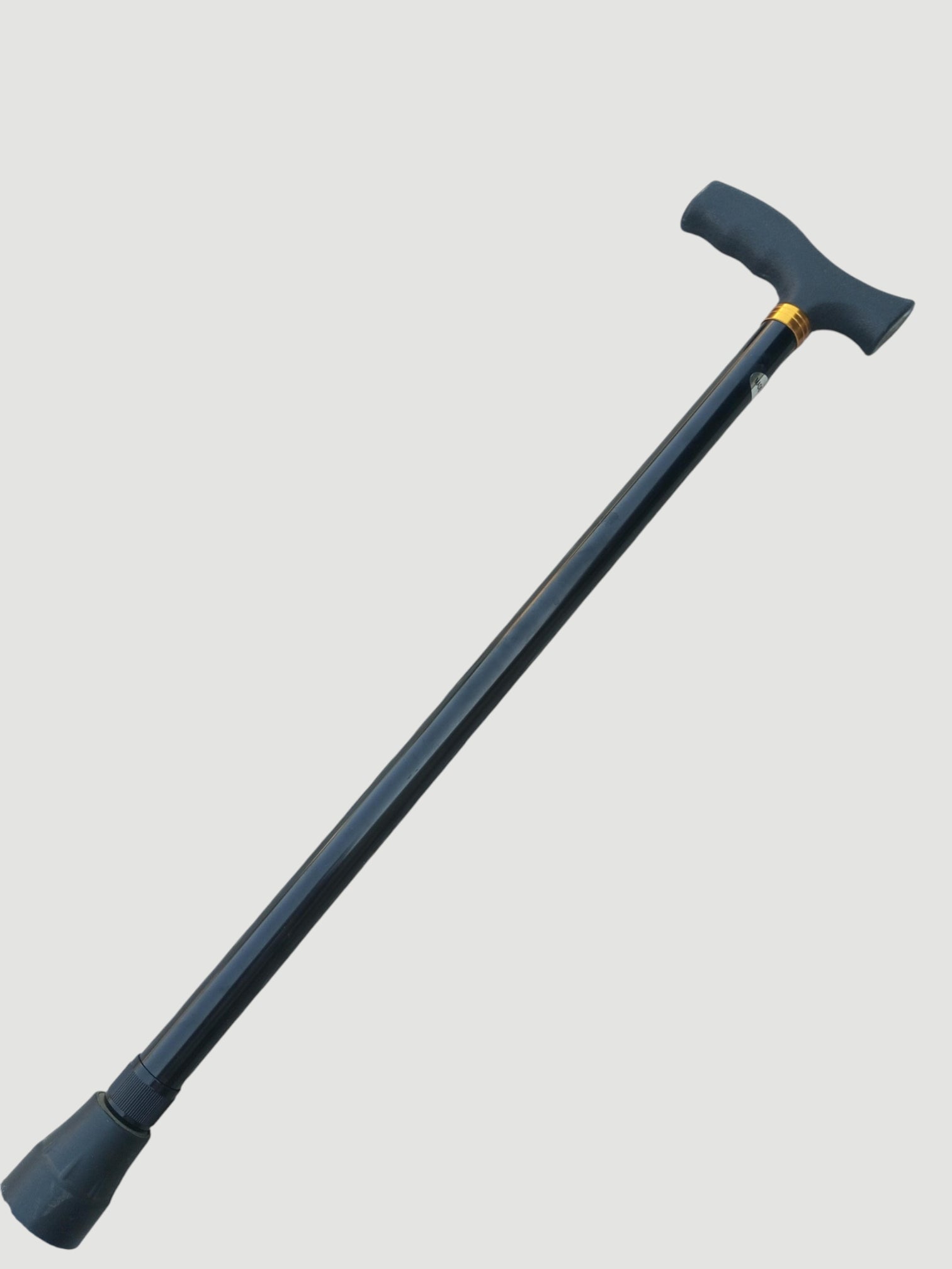 Premium Adjustable Aluminium Walking Stick – Black  SAFA