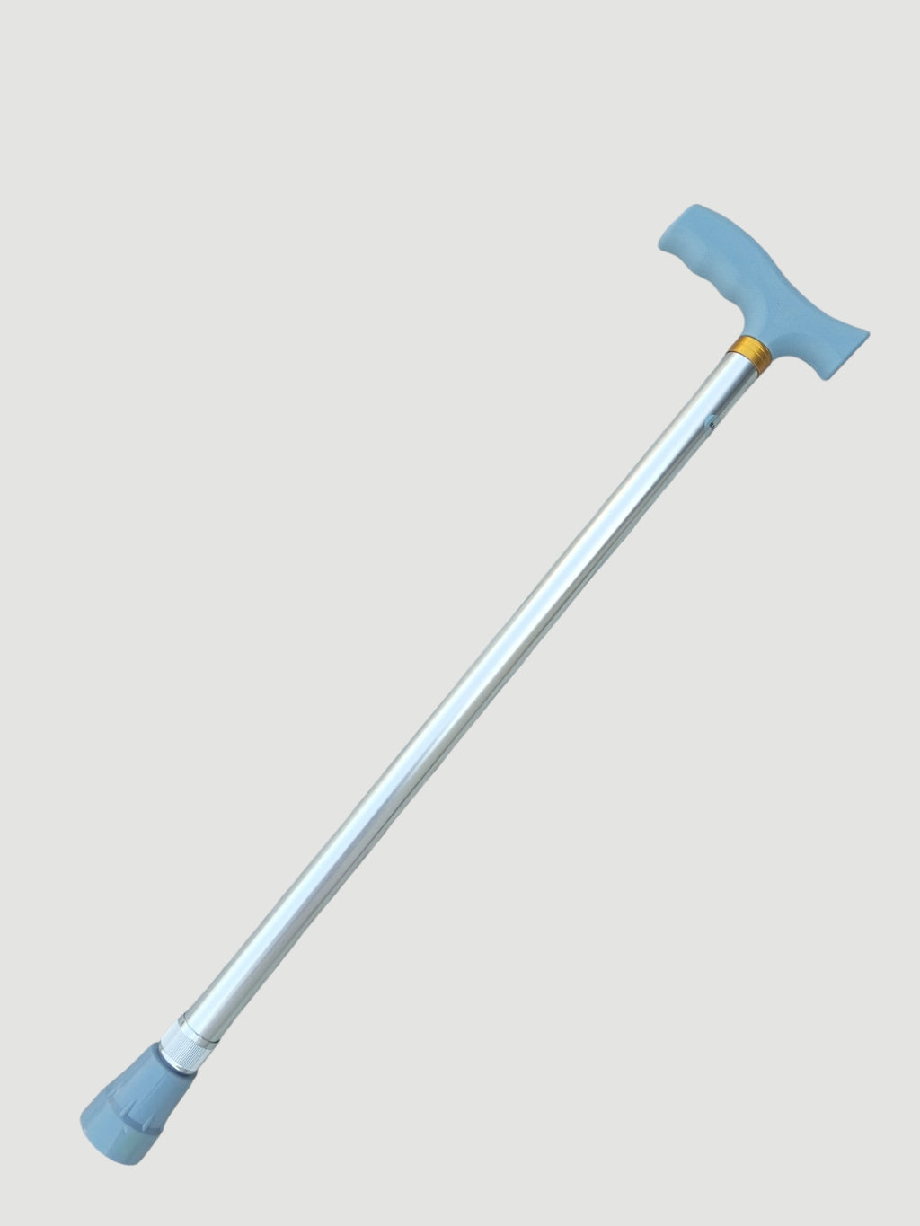 Premium Adjustable Aluminium Walking Stick – SILVER  SAFA