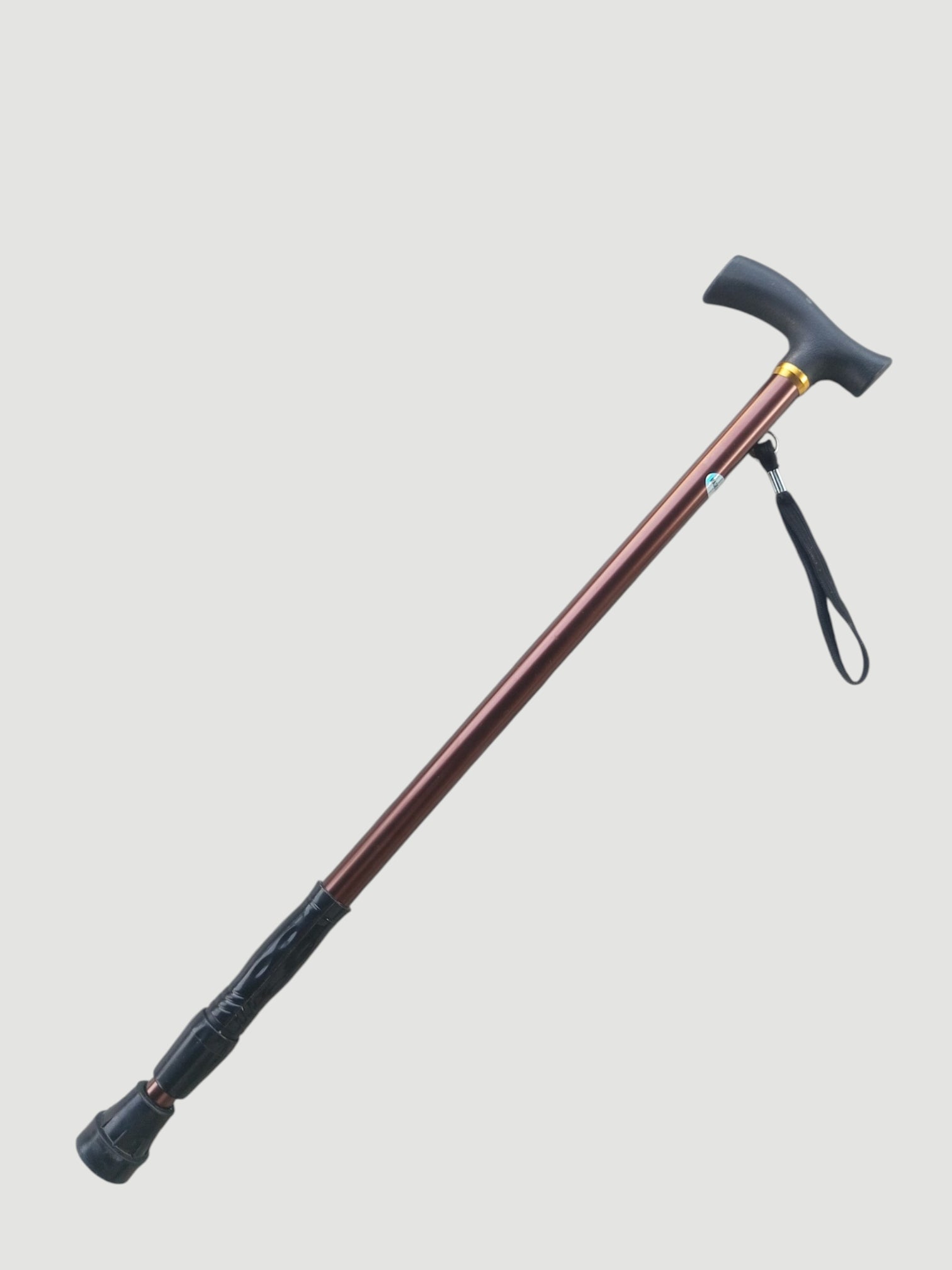 NEW  Adjustable Aluminium Walking Stick – BROWN