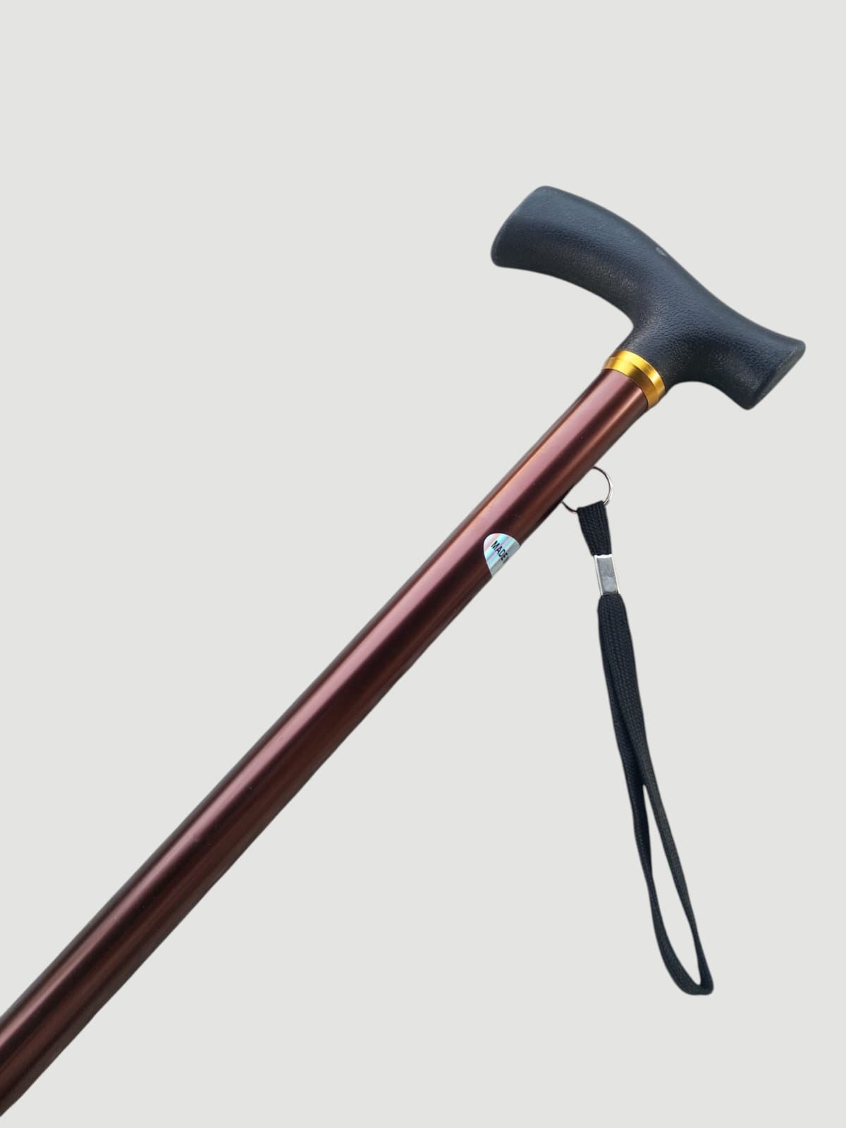 NEW  Adjustable Aluminium Walking Stick – BROWN
