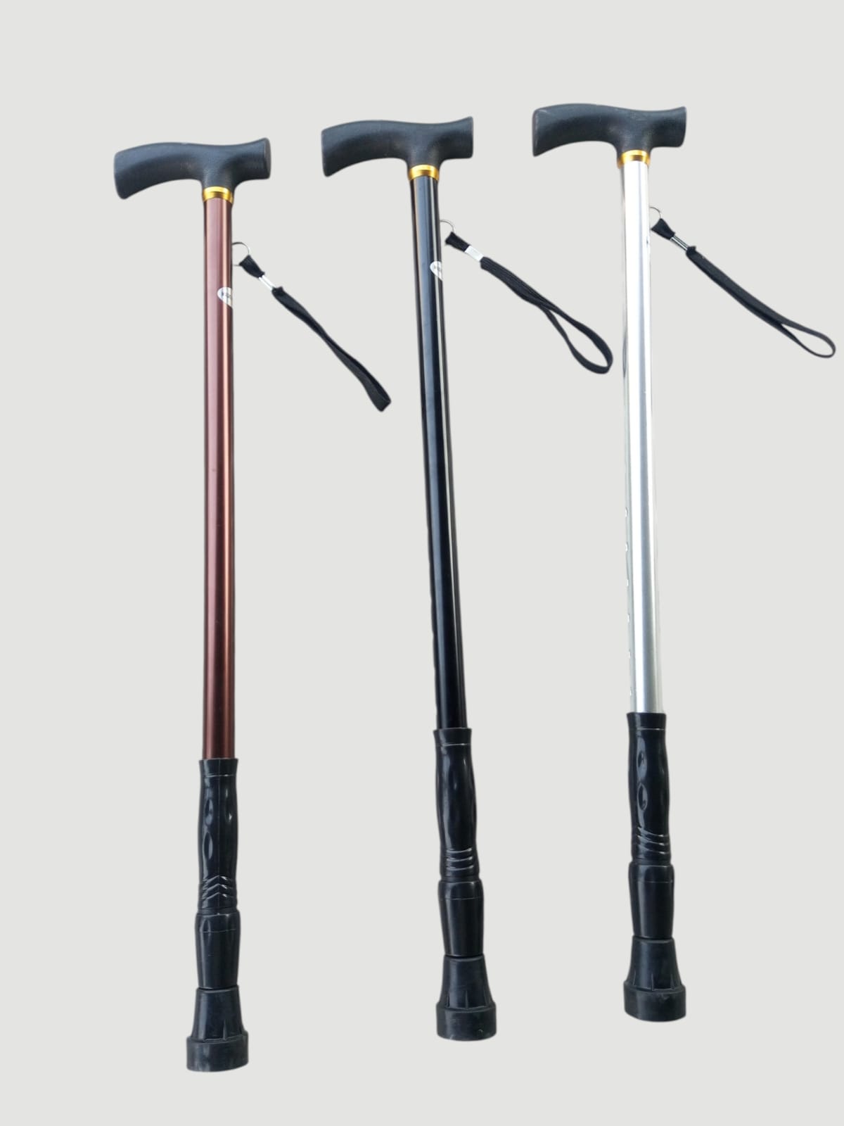 NEW  Adjustable Aluminium Walking Stick – BLACK